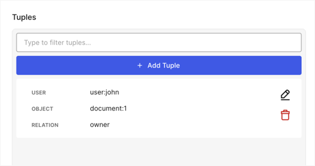 Added tuple